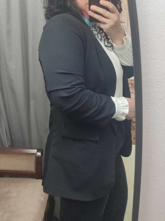 Blazer de mangas arregaçadas - Image 2