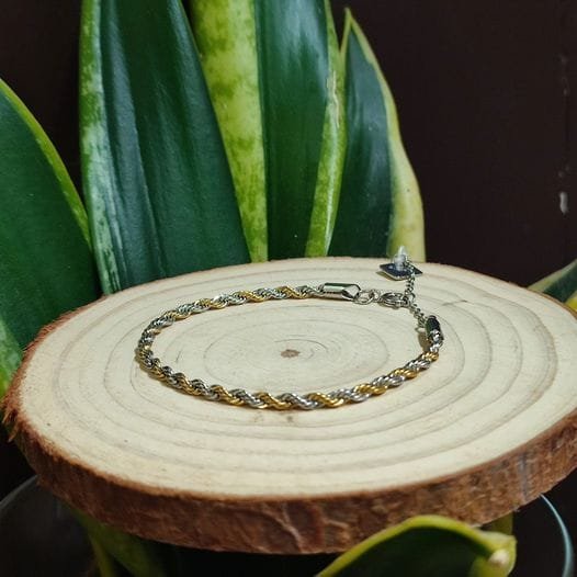 pulseira dupla cor