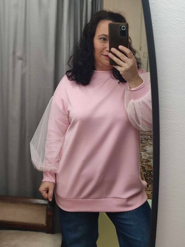 sweater rosa